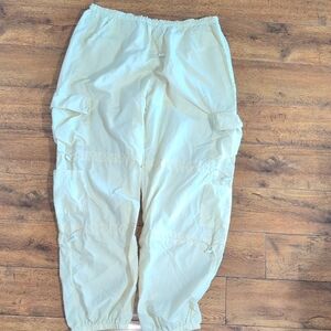 Unk Men's Cream Cargo Joggers